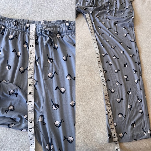 NWT PGA Tour Men’s Golf Pyjama Pants S Comfort Fit - Picture 7 of 9